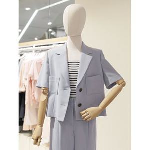 SOUP 숲 투버튼 셋업 크롭 자켓 (SB5TJ80)