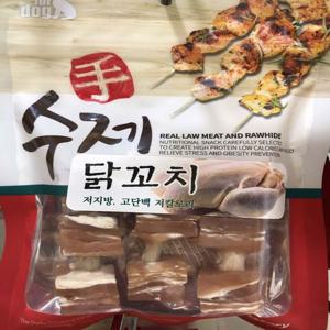 펫스토리 반려견 도그 애완견 수제 닭꼬치 사료 90g