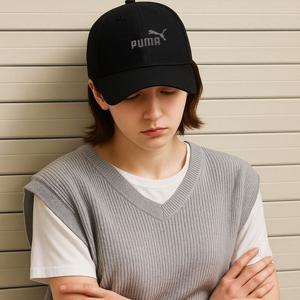 [푸마 슈즈]푸마 PUMA 에센셜 엘리베이티드 볼캡 야구 골프 모자 블랙 025983-01