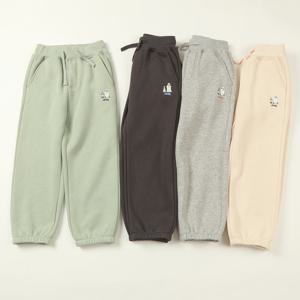 [지프키즈]기모 펭귄 곰 트레이닝 팬츠  KP4TPU994