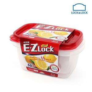 락앤락 락앤락 뉴 이지락 직사각 밀폐용기 800ml 2P