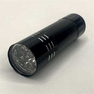 라이트 휴대용 9구 축광 UV 라이트 손전등