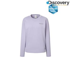 [디스커버리] 여성 백그래픽 긴팔 워터티셔츠 DWSW7B053-LVS