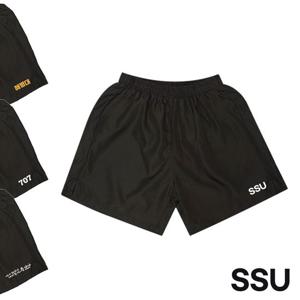 무지 블랙 보급형 반바지 SSU