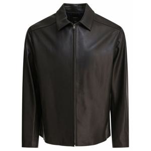 [VINCE] 라프리마 남성 레더 자켓 위드 지퍼 M03894016A 001BLK 블랙 /3