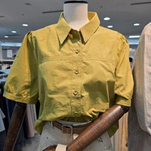 페이지플린 DP01 반팔 셔츠칼라 블라우스 F5BBL502A