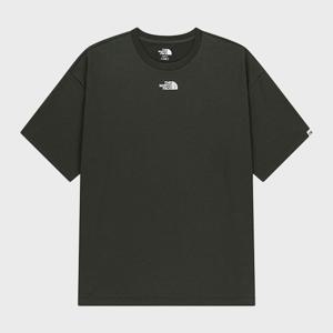 [노스페이스 화이트라벨]센터 로고 반팔 라운드티 NT7UR03M_CHG