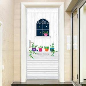 아트박스/제제데코 현관문시트지 엠보에어프리 별빛내리는창가에