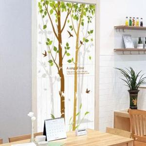 아트박스/제제데코 현관문시트지 엠보에어프리 포레스트자작나무