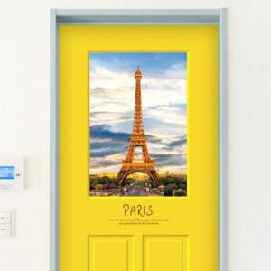 아트박스/제제데코 현관문시트지 엠보에어프리 파리에펠탑