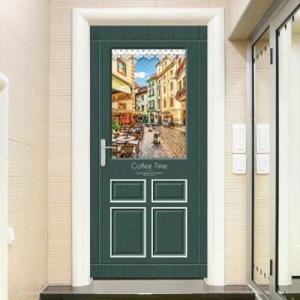 아트박스/제제데코 현관문시트지 엠보에어프리 커피타임