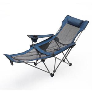 아트박스/엣모어 풋레스트 접이식 캠핑의자(메쉬블루)