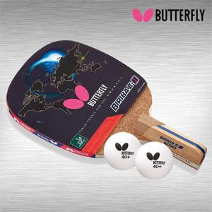 버터플라이 탁구라켓 펜홀더 BIRIBA2-1 비리바 탁구채 공 단면 핸드