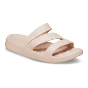 크록스 여성 겟어웨이 스트래피 슬리퍼 209587-6UR