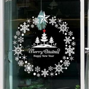 아트박스/제제데코 크리스마스 시트지 눈꽃 스티커 19CMJS5236