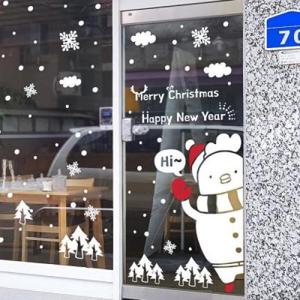 아트박스/제제데코 크리스마스 시트지 눈꽃 스티커 19CMJS5229