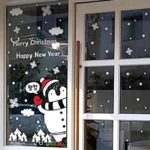 아트박스/제제데코 크리스마스 시트지 눈꽃 스티커 19CMJS5228