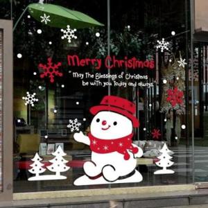 아트박스/제제데코 크리스마스 시트지 눈꽃 스티커 19CMJS5098