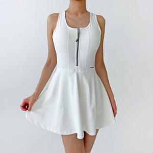 샵앤) 여성 골프 테니스 속바지 캡내장 일체형 원피스 WDM-WDR-DBC19011W