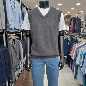 런던포그 HL01 가네코v넥  조끼 Lorna63z