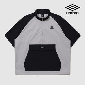 [엄브로] 썬샤워 스탠넥 반팔 아노락 UQ321CWT71 LGR