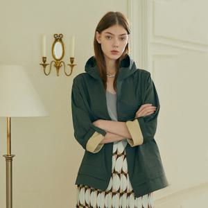 [마르조] [1종] 배색 트렌치 점퍼QBSFJ003