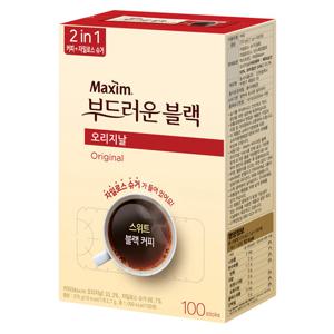 동서 맥심 부드러운 블랙 오리지날 100T