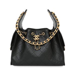 샤넬 25백 스몰 캐비어 블랙 체인숄더 AS5293