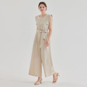 FOCUS  핀턱 절개 와이드 점프수트 PBBF5M1PT7521