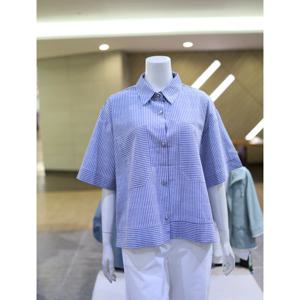 [아르테] 아르테 여성 스트라이프 빅포켓 블라우스 DRCPWB260