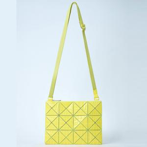 25 FW 바오바오 이세이미야케 카이주 Kaiju 시그니처 타일 슬림 숄더백 옐로우 BB56AG831 52