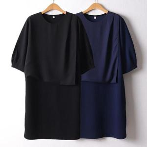 나야홍 / 위쉬몰 MN 절개라인쉬폰원피스(D845H506) 빅사이즈