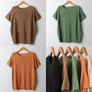 나야홍 / 위쉬몰 AP 린넨나그랑반팔티E108(I974H506) 빅사이즈