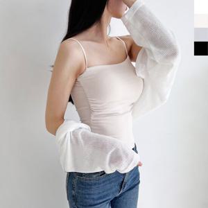 샵앤) 여성 캡내장 나시 크롭 티셔츠 WDM-WSH-GSST600