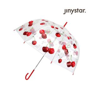지니스타 POE 65 돔형 체리파티 장우산 OUJSU80008