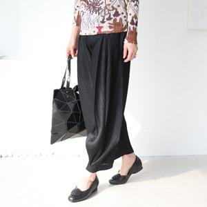 [쉬즈마담]P91938 다이아 조각 플리츠 배기팬츠 엄마옷 선물