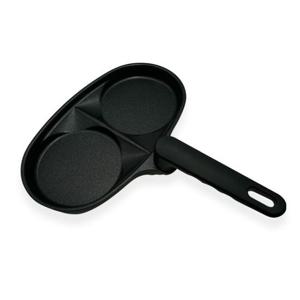 키친아트 휴브 2구팬 에그팬 후라이팬 프라이팬 코팅 궁중팬