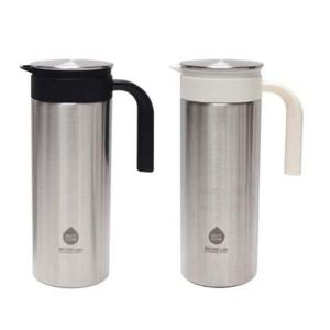 핫콤 스텐 물병 가정 냉장고 물병 물통 블랙 1.9L 물통