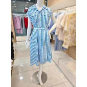 더아이잗 세이브존04 턴업 아웃 포켓 셔츠 원피스 IR6A0OP161