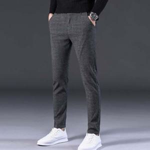 체크패턴 남성슬랙스 정장바지