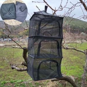 식기건조 다용도 4단 식기건조망 캠핑식기건조