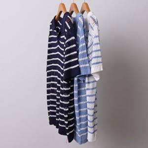 나야홍 / 빅사이즈니트티 I890L506 단가라오픈카라반팔티 EB