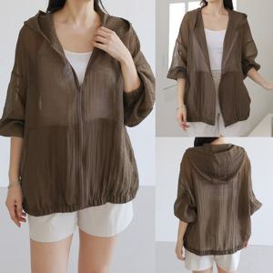 나야홍 / 위쉬몰 LY 웬디즈후드시스루집업(U751H506) 빅사이즈