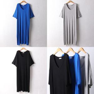 나야홍 / 위쉬몰 RA 찰랑박스브이넥원피스(D717H506) 빅사이즈