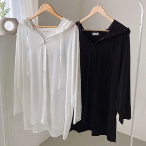 나야홍 / 빅사이즈후드집업 U712L506 스판짱짱한시스루집업 RA