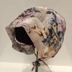 남녀공용 엘르 꽃프린팅 보넷 망사 두건 ELE2UKB004