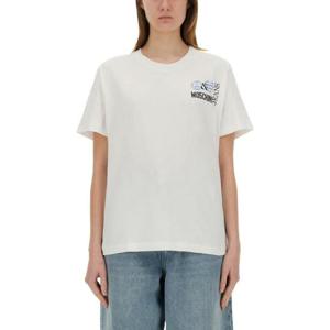 MOSCHINO JEANS T-SHIRT WITH PRINT 071337321001