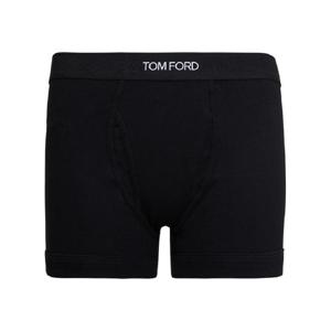 TOM FORD 로고가 있는 블랙 코튼 복서 T4LC31040002
