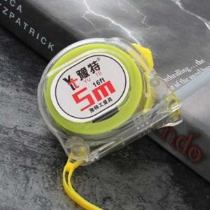 투명 스틸 줄자(5M) / 작업용 측량줄자