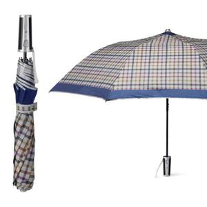 2단 우산 체크무늬 경량우산 접이식우산 8k 2칼라